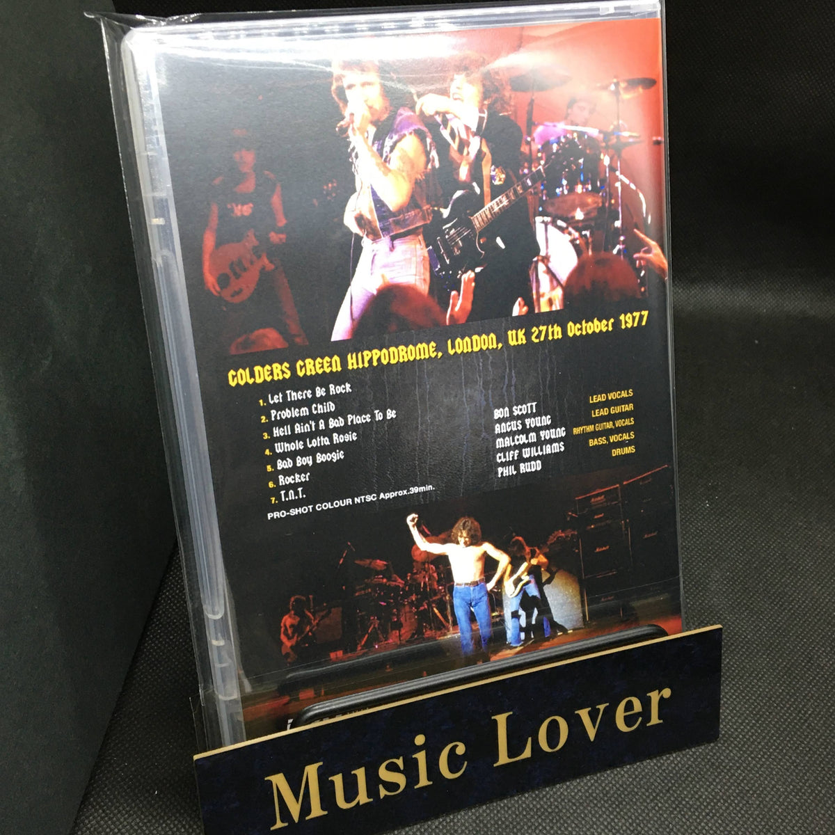 AC/DC / LONDON 1977 RESTORED EDITION PRO SHOT (1DVDR)