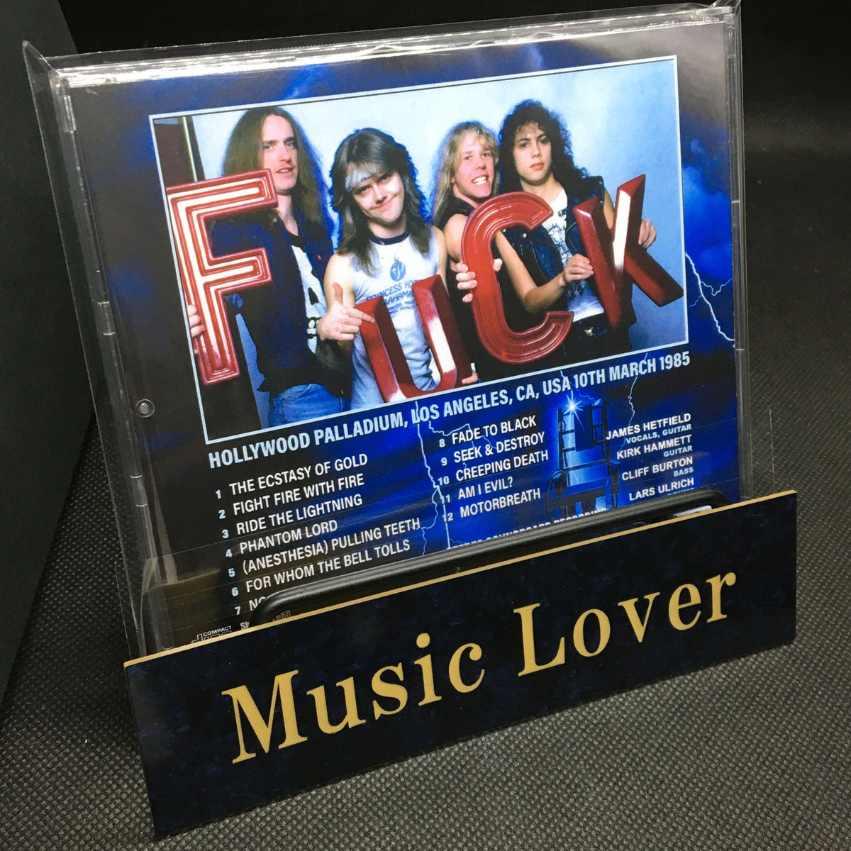 METALLICA / HOLLYWOOD PALLADIUM 1985 SOUNDBOARD (1CDR)