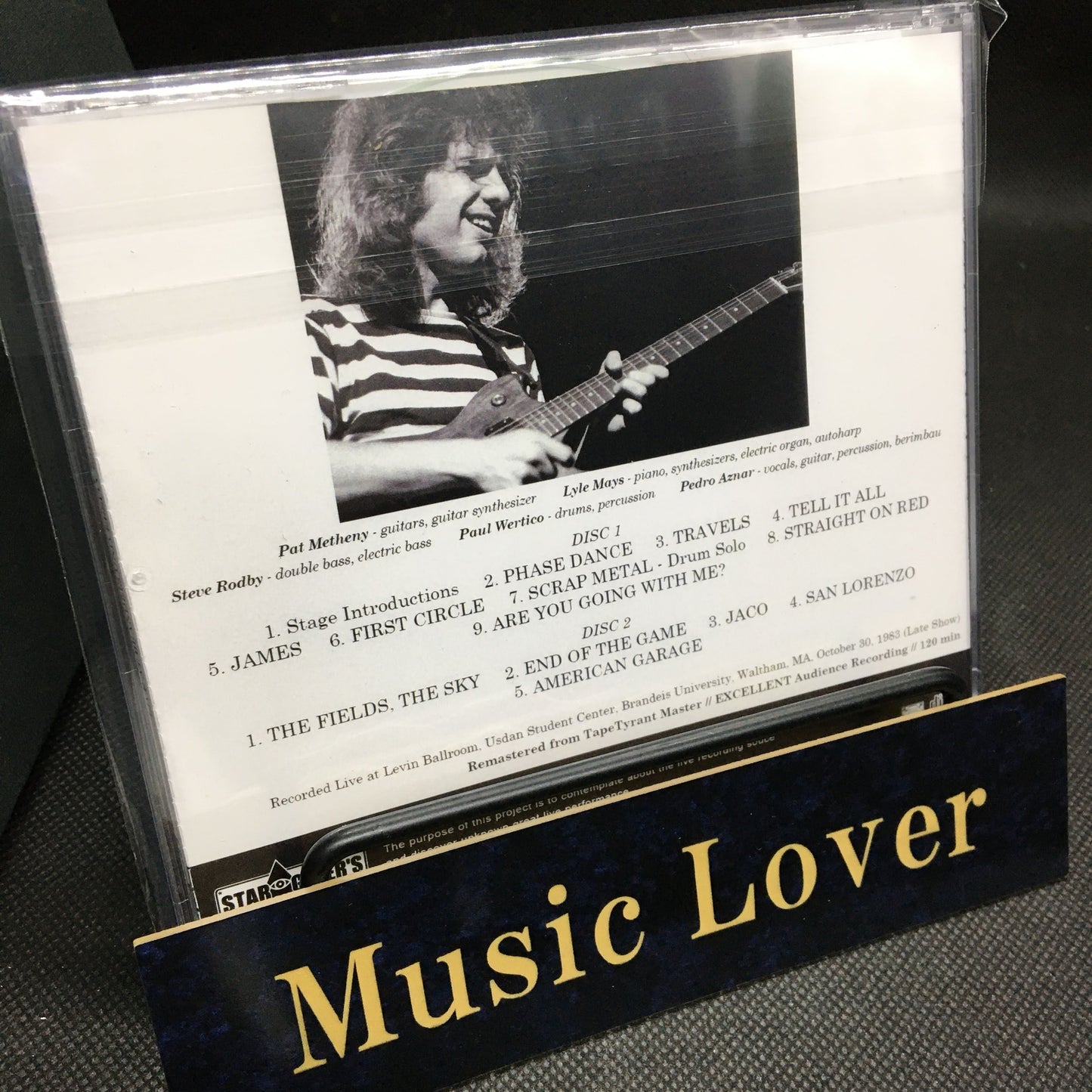 PAT METHENY GROUP / LIVE AT BRANDEIS UNIVERSITY 831030 (2CDR)
