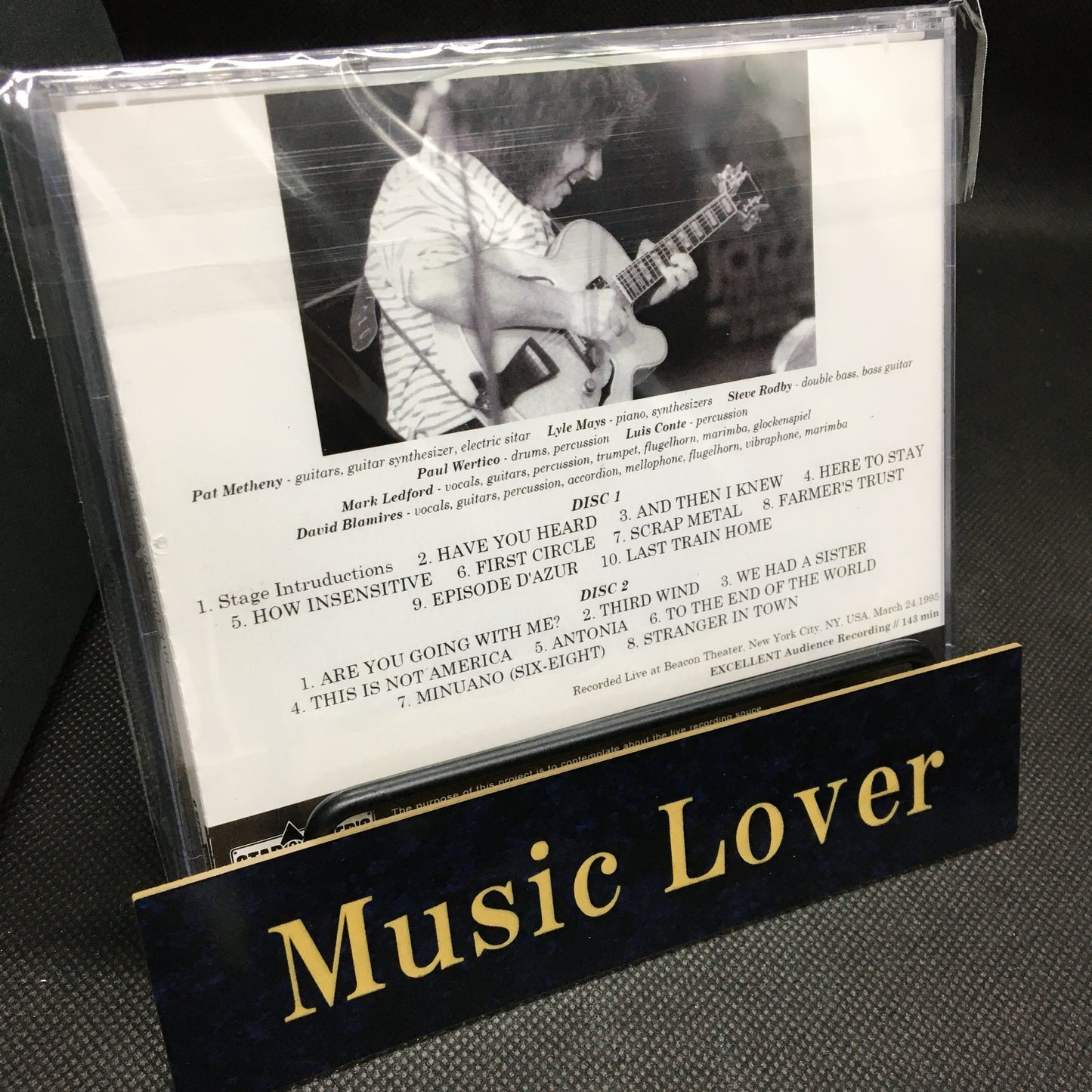 PAT METHENY GROUP / LIVE AT BEACON THEATER 950324 (2CDR)