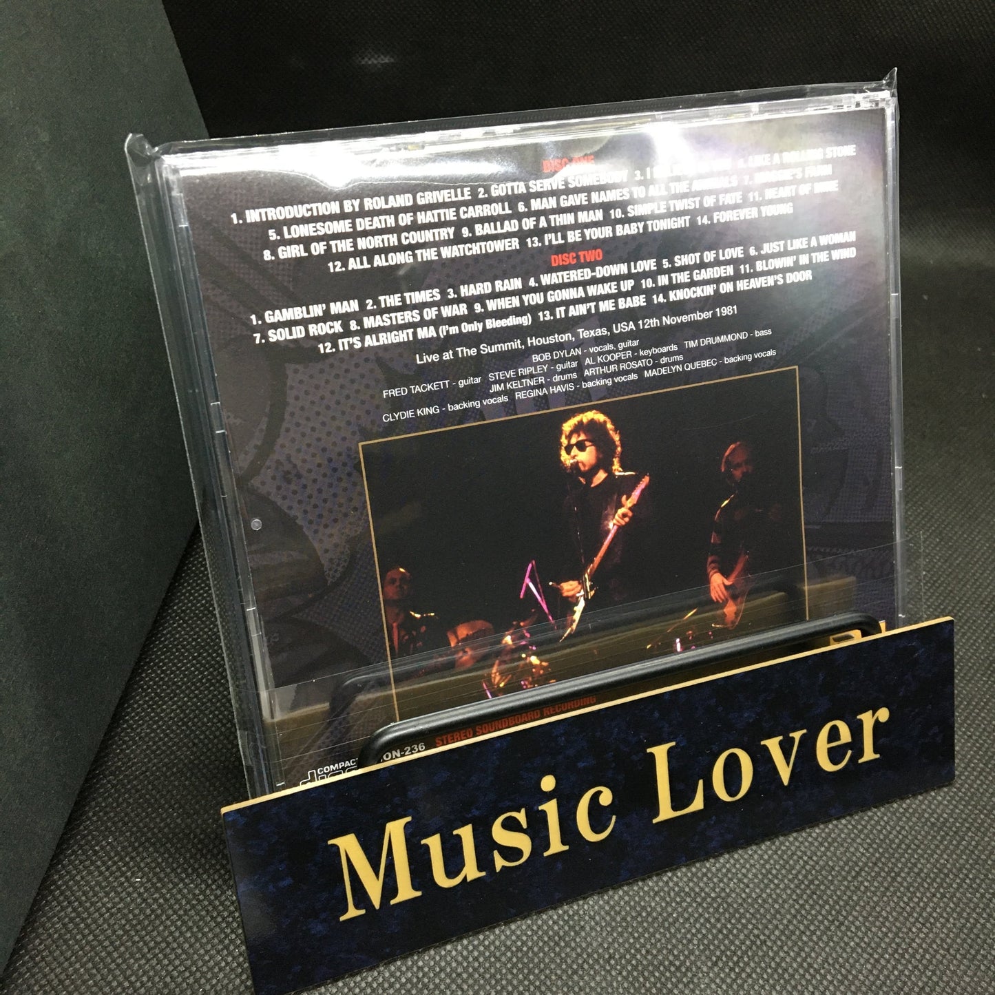 BOB DYLAN / HOUSTON 1981 SOUNDBOARD (2CD)