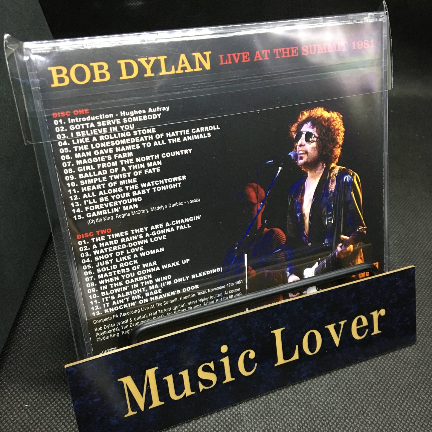 BOB DYLAN / LIVE AT THE SUMMIT 1981 Soundboard (2CDR)