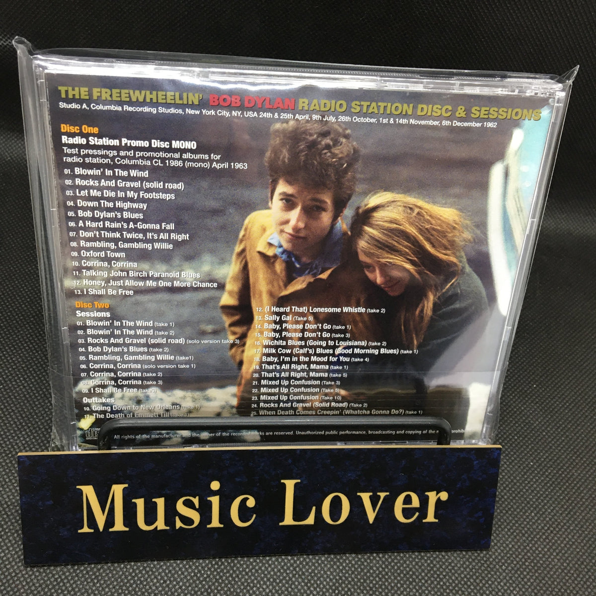 BOB DYLAN / THE FREEWHEELIN' BOB DYLAN RADIO STATION DISC & SESSIONS (2CD)