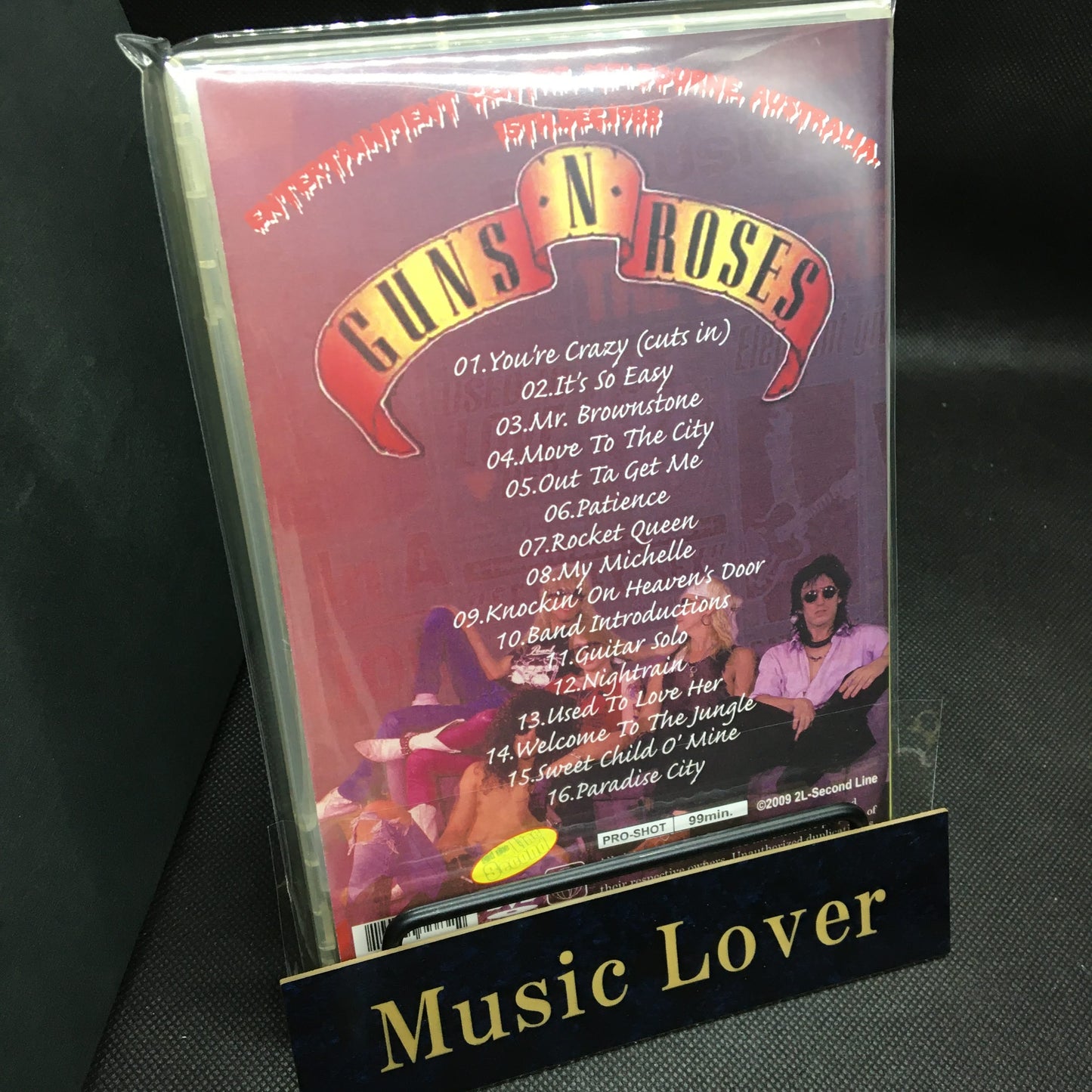 GUNS N’ ROSES / Melbourne 1988 (1DVDR)