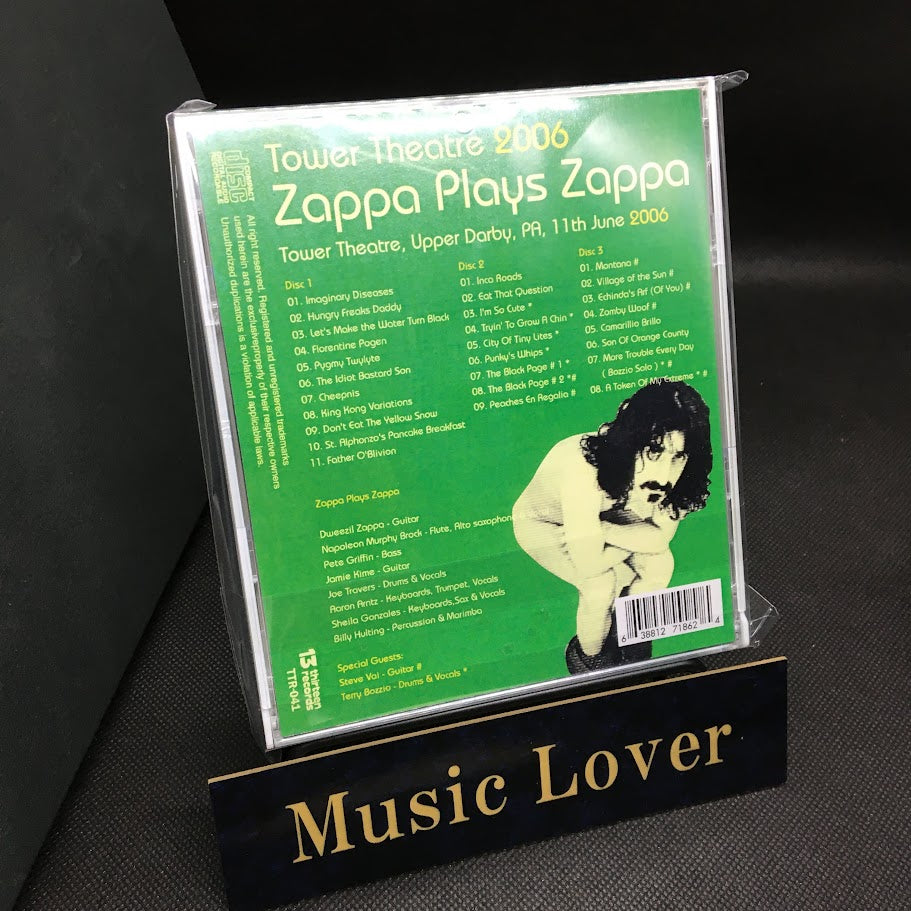 Zappa Plays Zappa / Tower Theatre 2006 (3CDR)