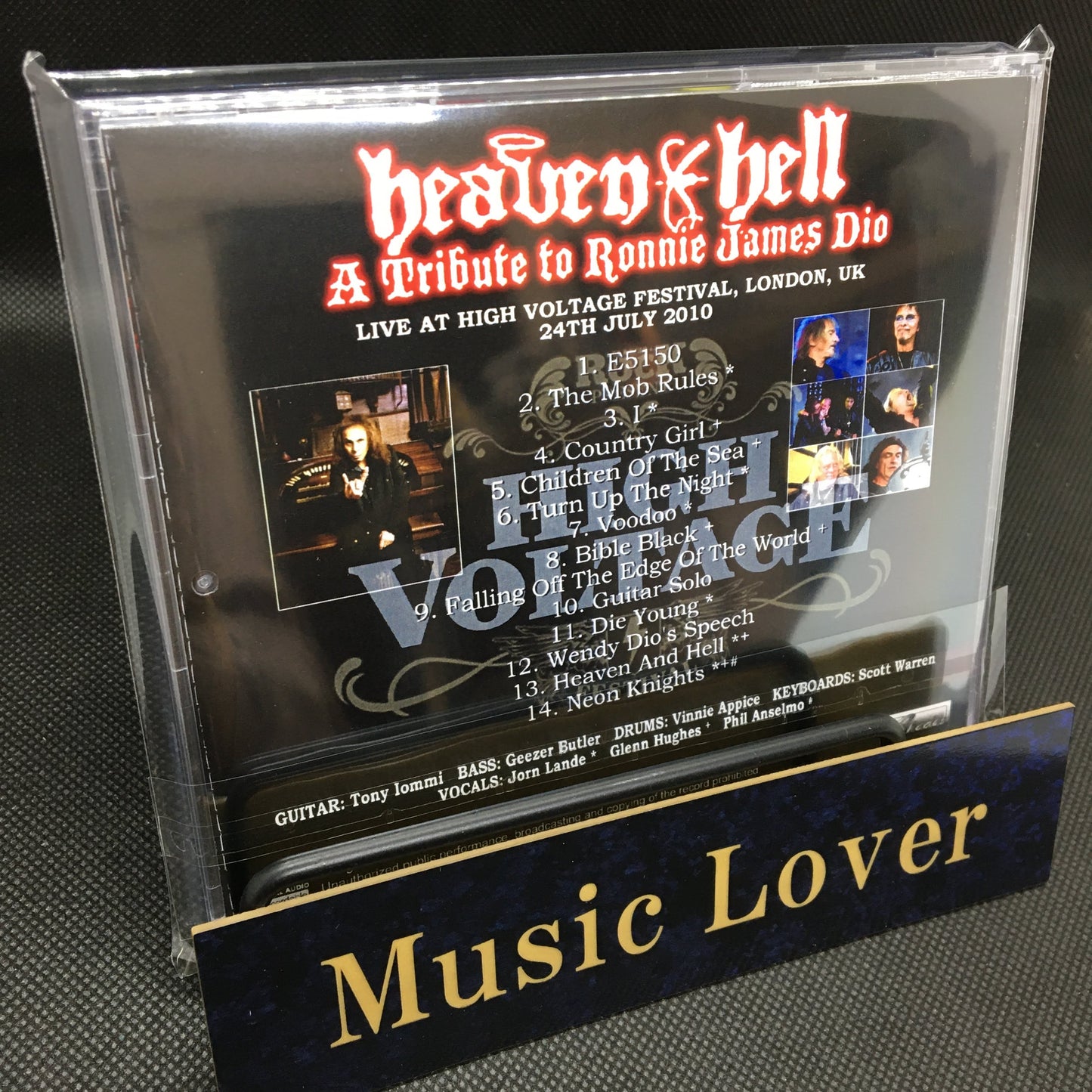 HEAVEN & HELL / IN MEMORY OF DIO HIGH VOLTAGE 2010 (1CDR)