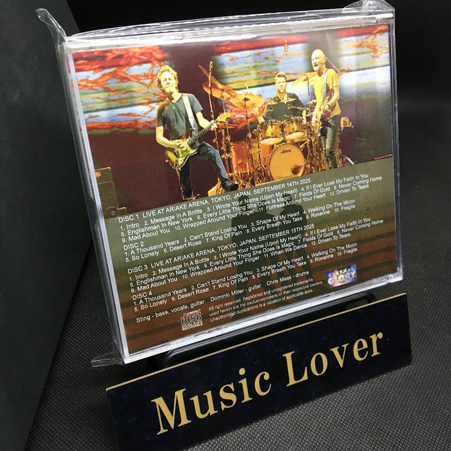 STING / COMPLETE TOKYO 2025 (4CDR)