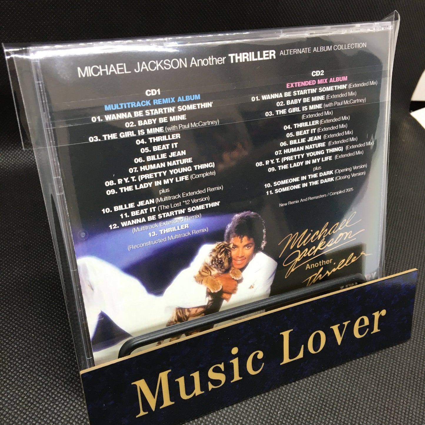 MICHAEL JACKSON / ANOTHER "THRILLER" MULTITRACK REMIX+EXTENDED MIX ALBUM (2CD)