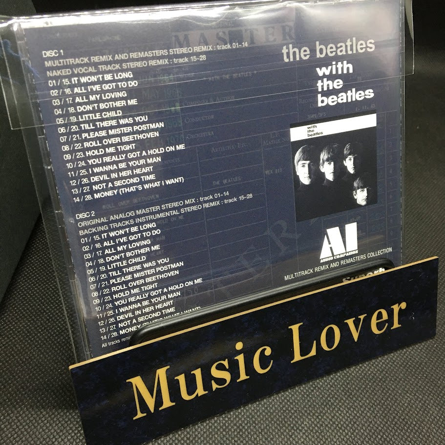 THE BEATLES / WITH THE BEATLES AI AUDIO COMPANION MULTITRACK REMIX AND REMASTERS COLLECTION(2CD)