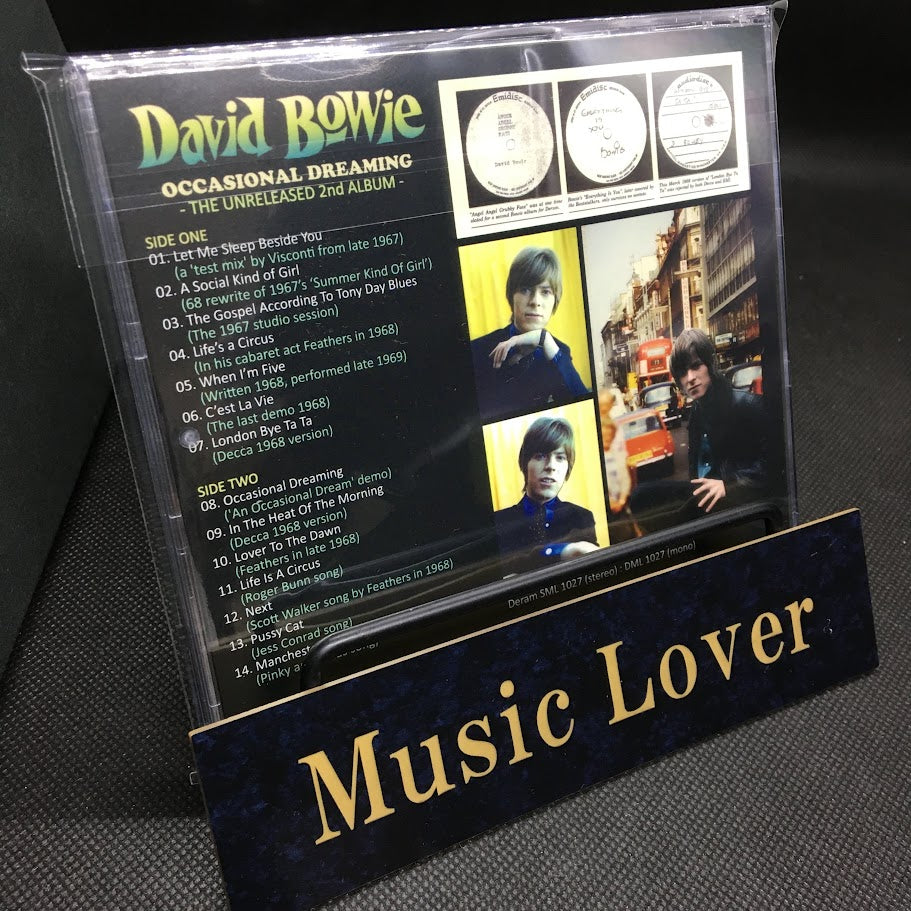 DAVID BOWIE / OCCASIONAL DREAMING UNRELEASED 2nd ALBUM【1CD】