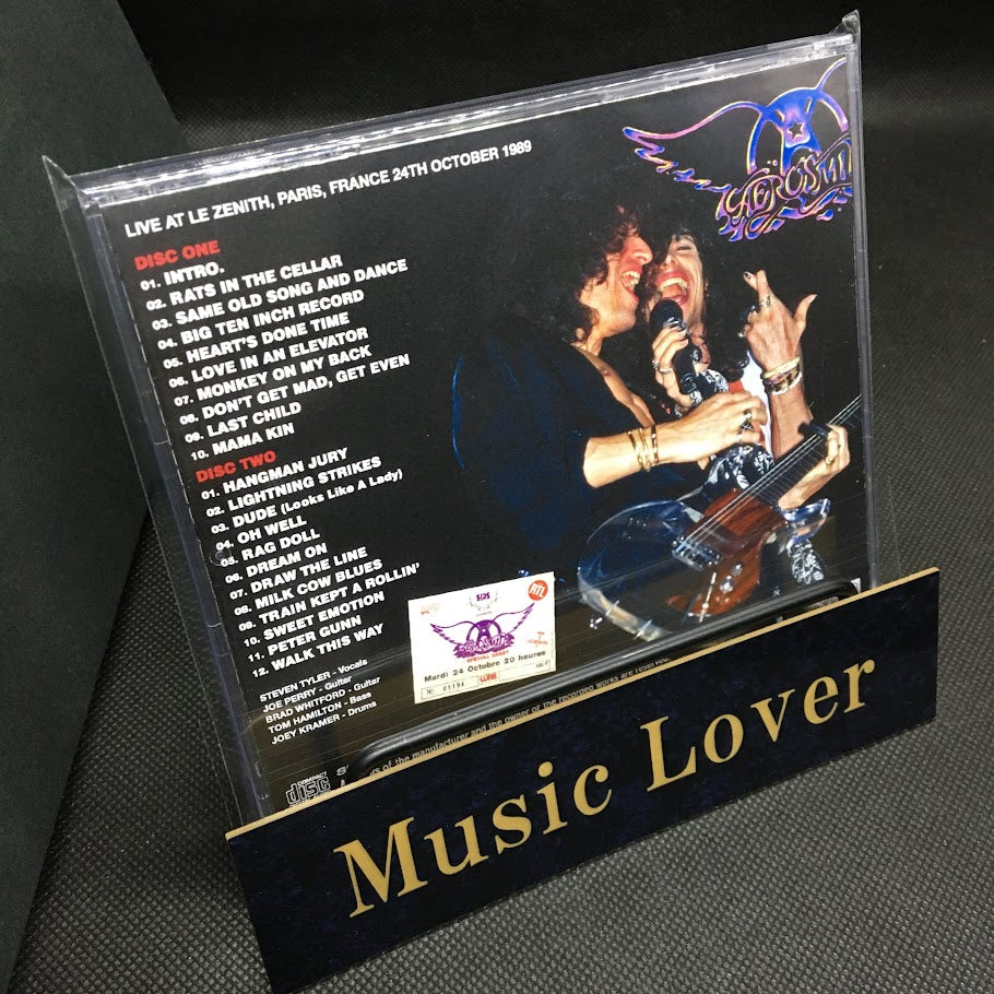 AEROSMITH / PARIS 1989 (2CDR)