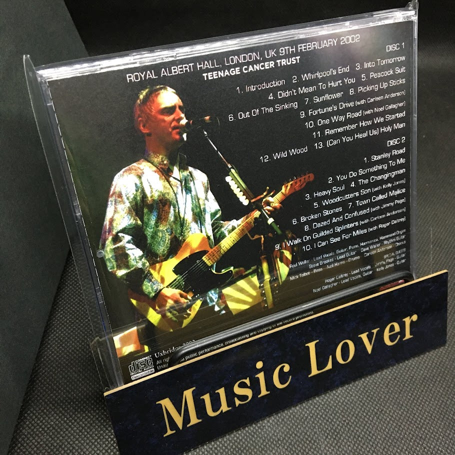 PAUL WELLER / ROYAL ALBERT HALL 2002 with FRIENDS & LEGENDS ORIGINAL DAT MASTER (2CDR)