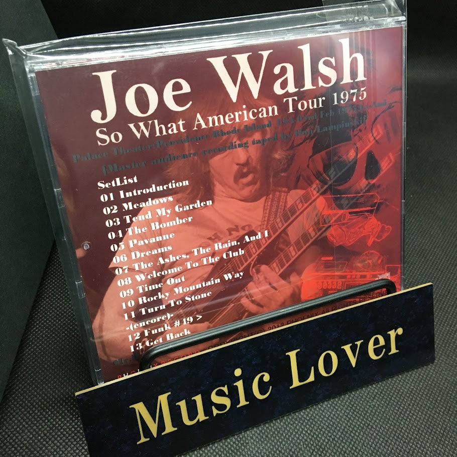 Joe Walsh / So What American Tour 1975 Palace Theater (1CDR)
