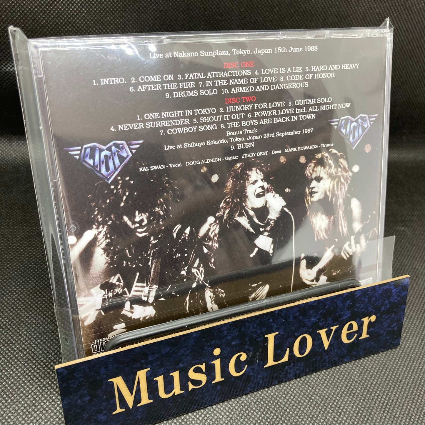 LION / ONE NIGHT IN TOKYO (2CDR)