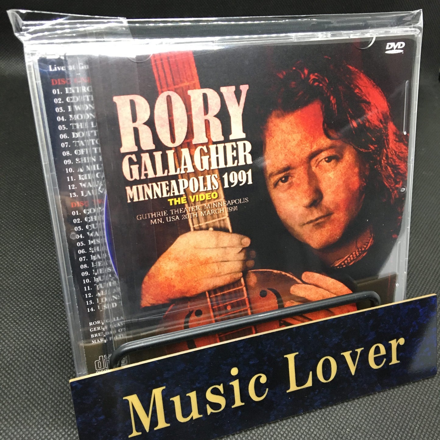 RORY GALLAGHER / MINNEAPOLIS 1991 SOUNDBOARD MASTER (2CD+1DVDR)