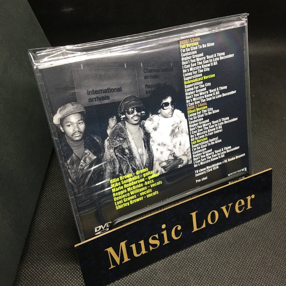 Stevie Wonder / Musikladen 1974 Complete Edition (2DVDR)