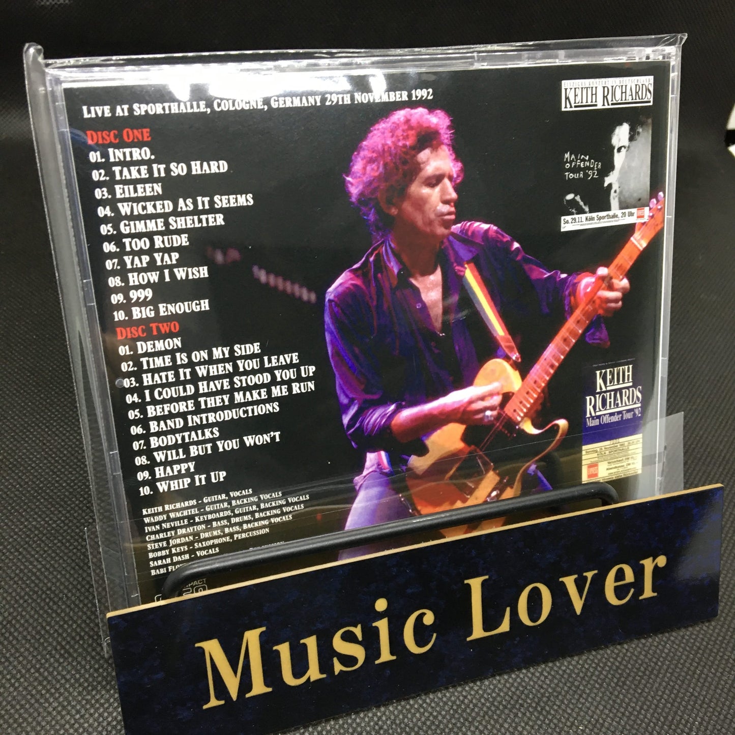 KEITH RICHARDS & THE X-PENSIVE WINOS / COLOGNE 1992 SOUNDBOARD MASTER (2CD)