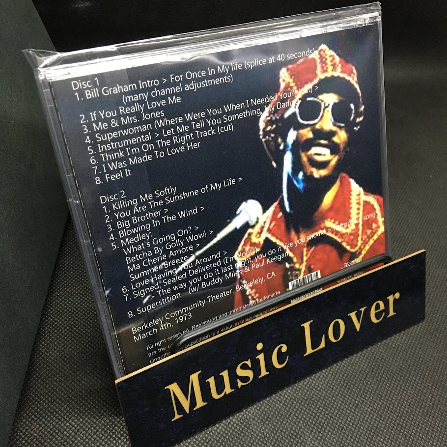 Stevie Wonder / Berkeley 1973 (2CDR)