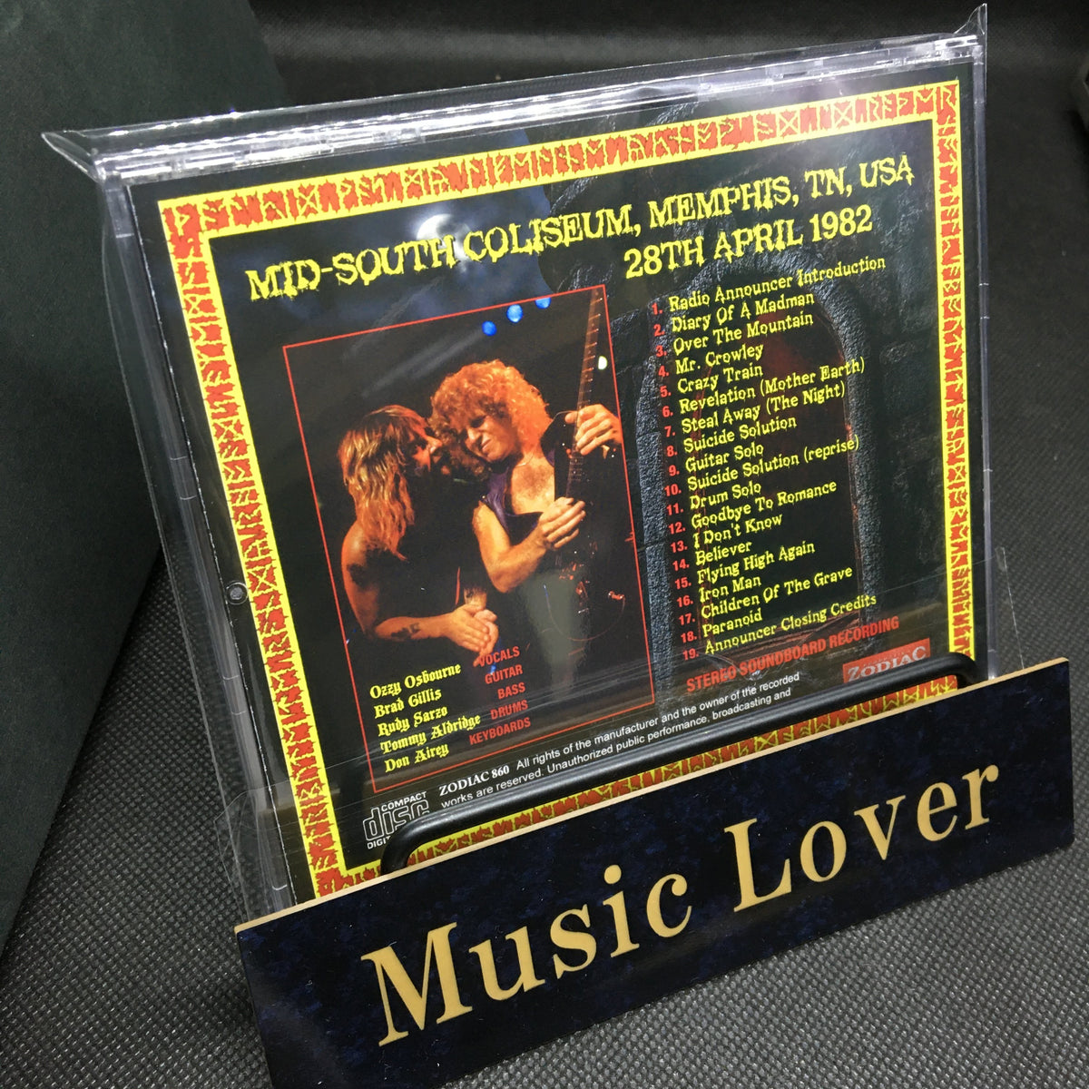 OZZY OSBOURNE / MEMPHIS 1982 SOUNDBOARD (1CD)