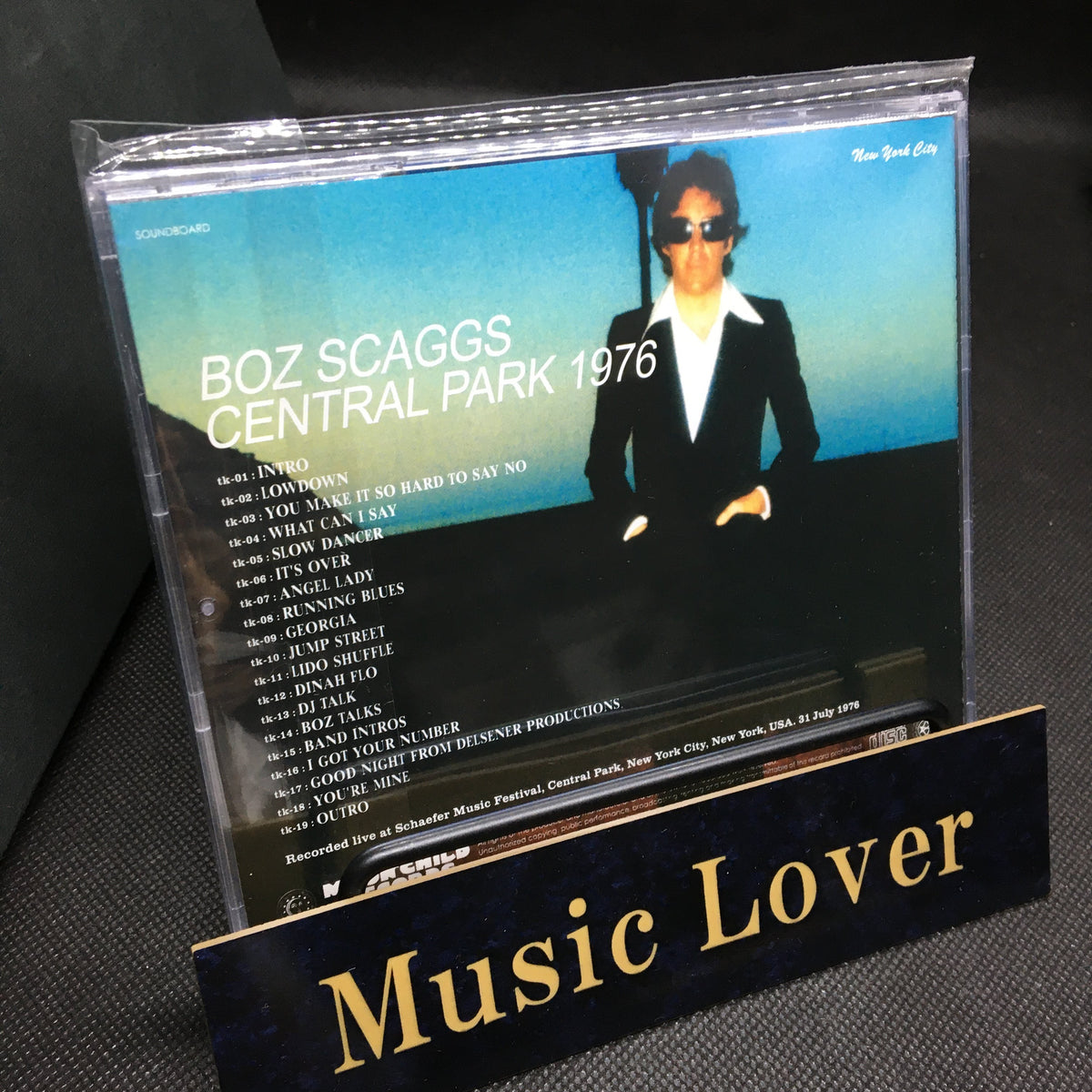 BOZ SCAGGS / CENTRAL PARK 1976 (1CD)