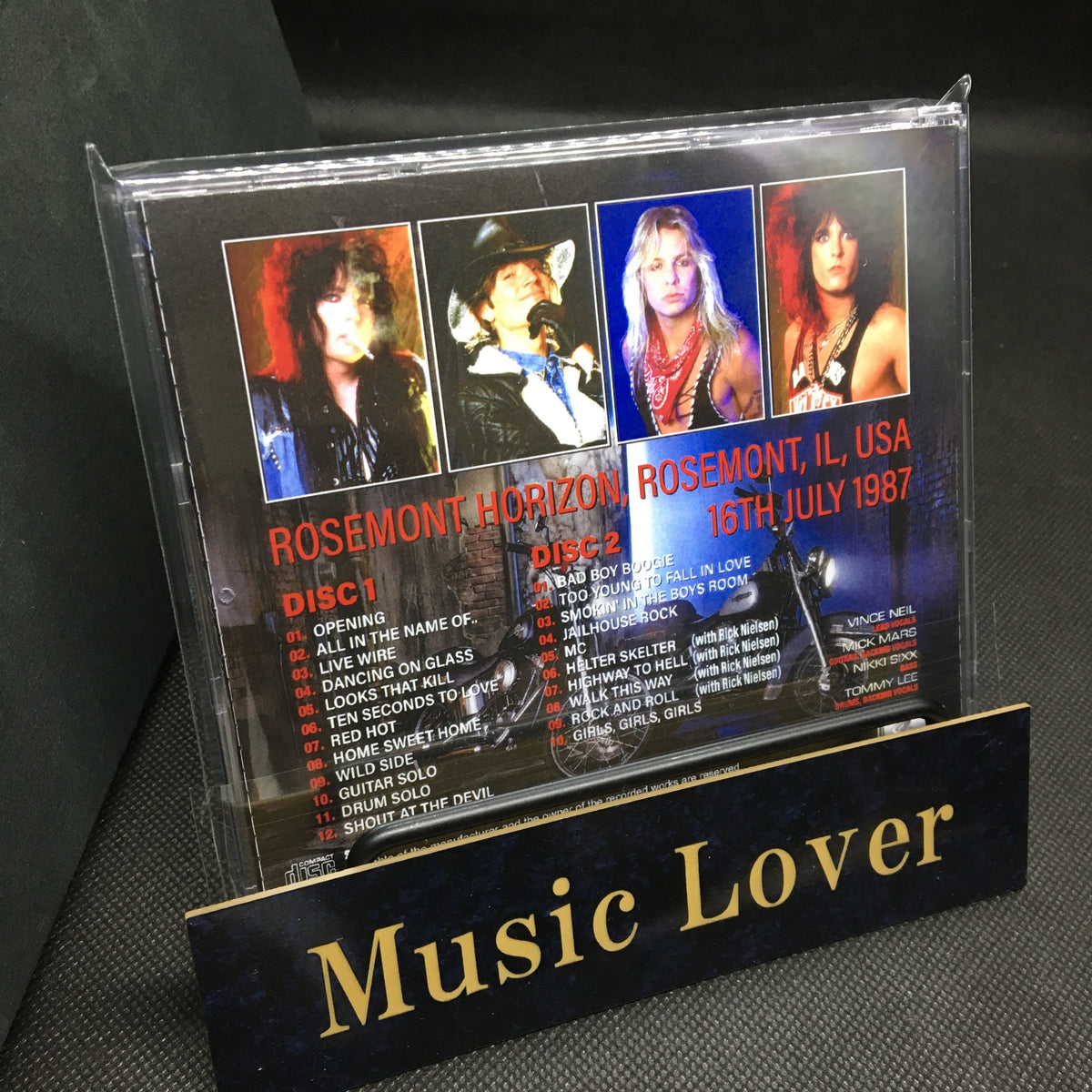 MOTLEY CRUE / CHICAGO 1987 1ST NIGHT (2CDR)