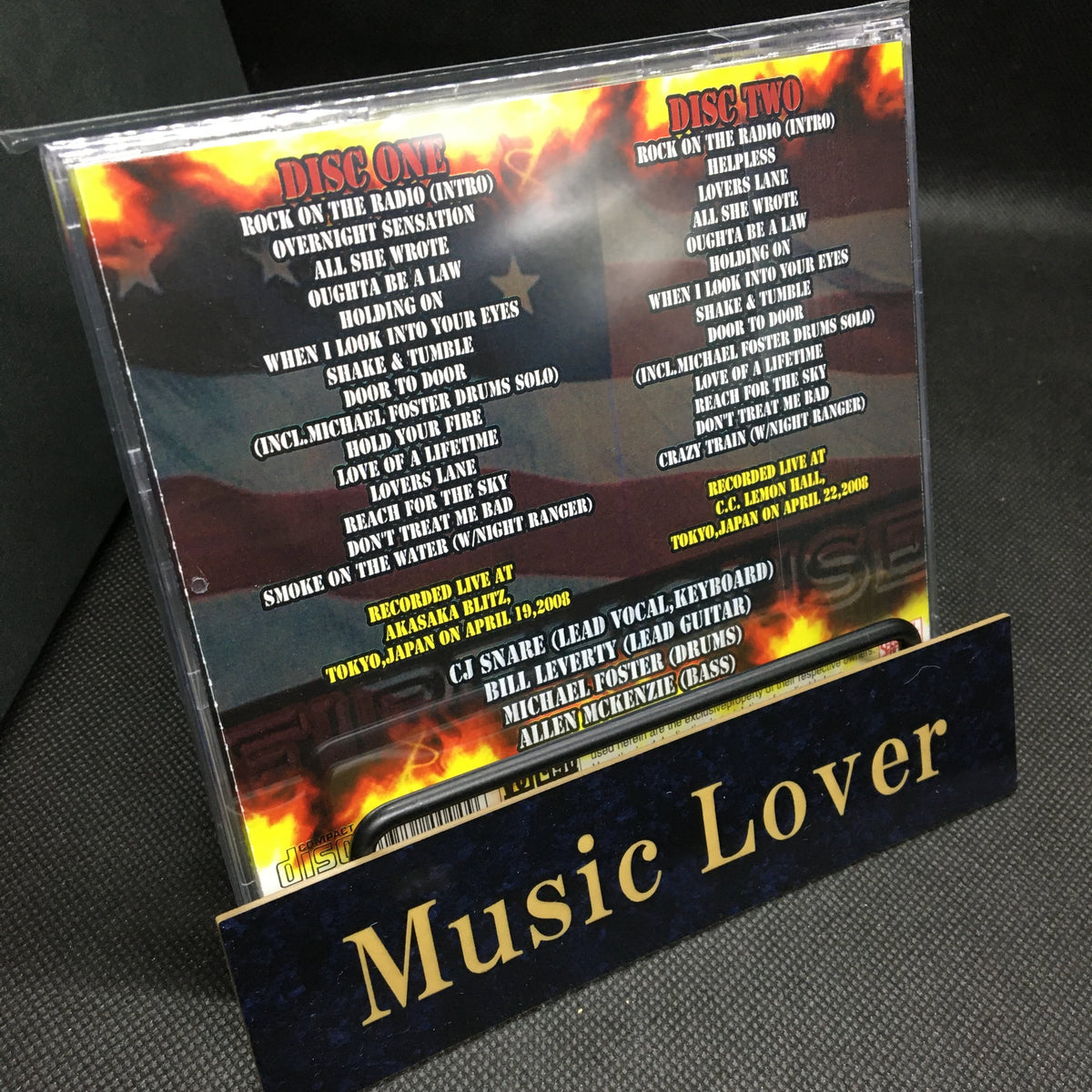 FIREHOUSE / SHAKIN’&TUMBLIN’ SOUNDBOARD (2CDR)