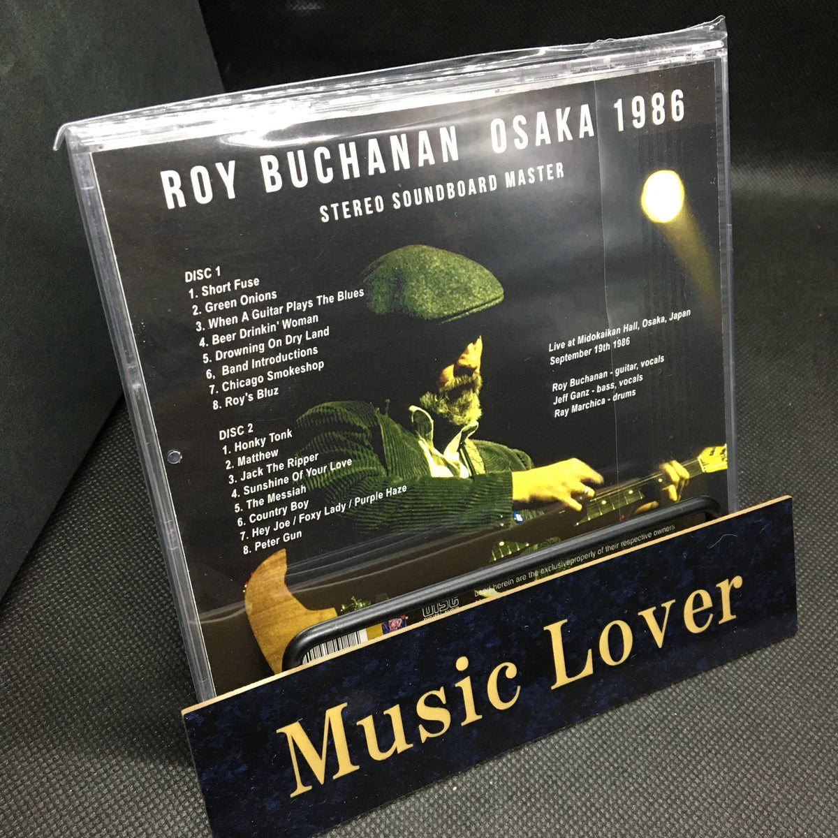 Roy Buchanan / Osaka 1986 STEREO SOUNDBOARD (2CDR)