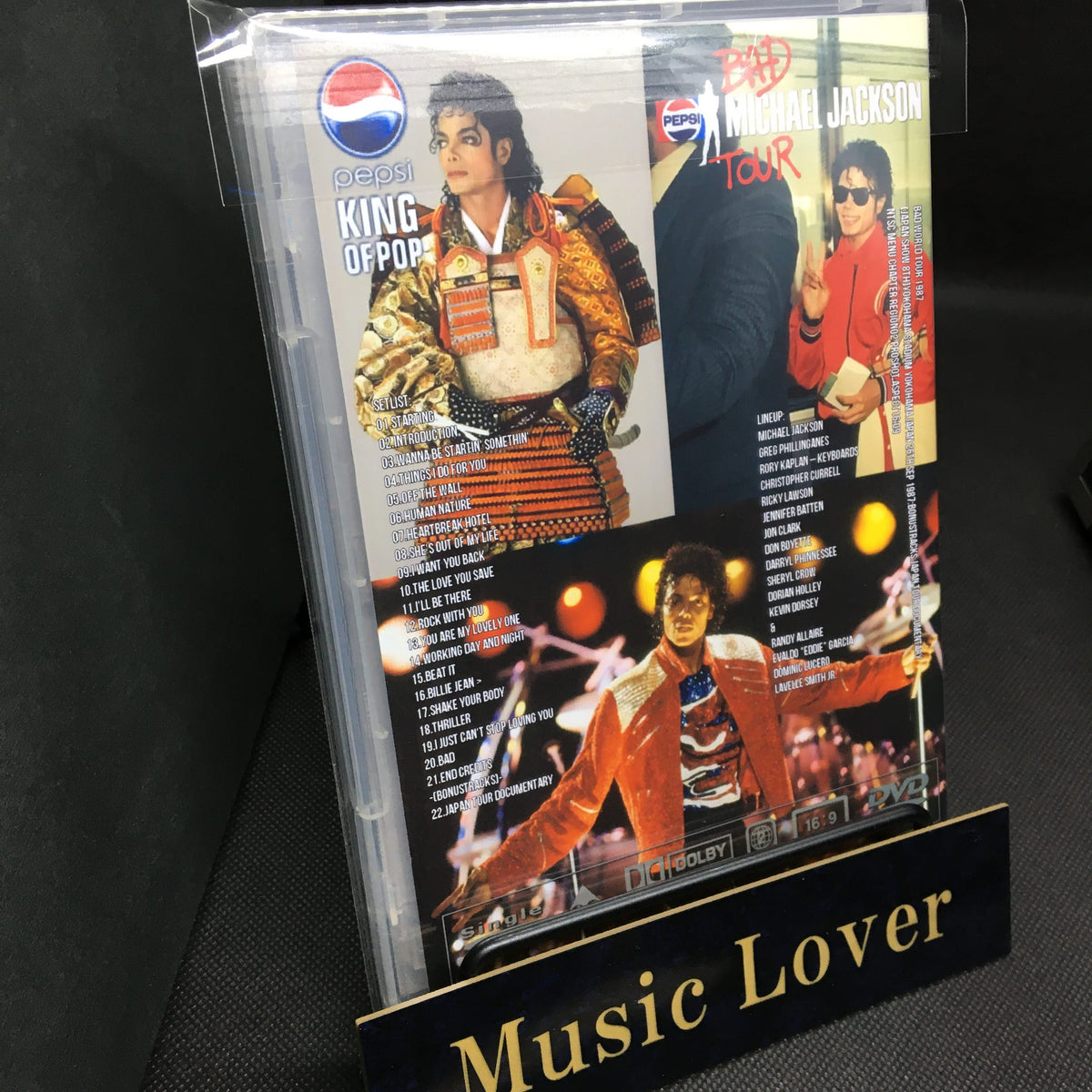 Michael Jackson / Bad World Tour1987 Japan Show 8th Yokohama Stadium (1DVDR)