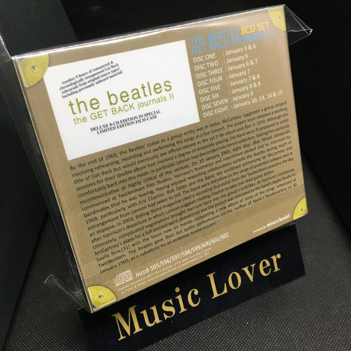 THE BEATLES / GET BACK JOURNALS II 【8CD】
