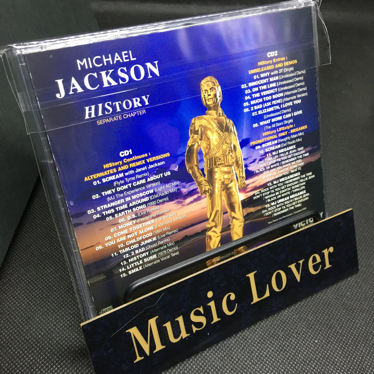 MICHAEL JACKSON / HISTORY SEPARATE CHAPTER ALTERNATE ALBUM (2CD)