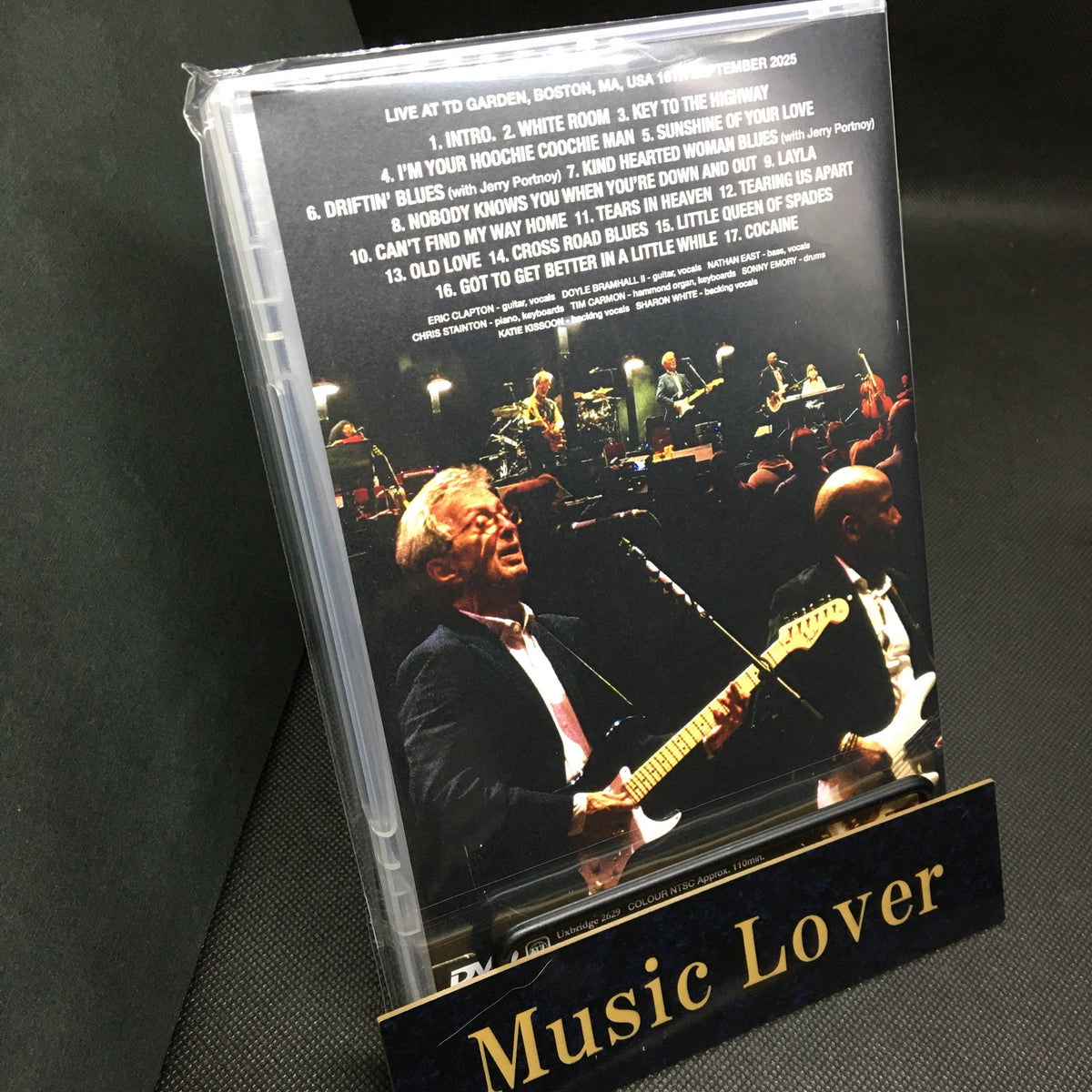 ERIC CLAPTON / BOSTON 2025 THE VIDEO (1DVDR)