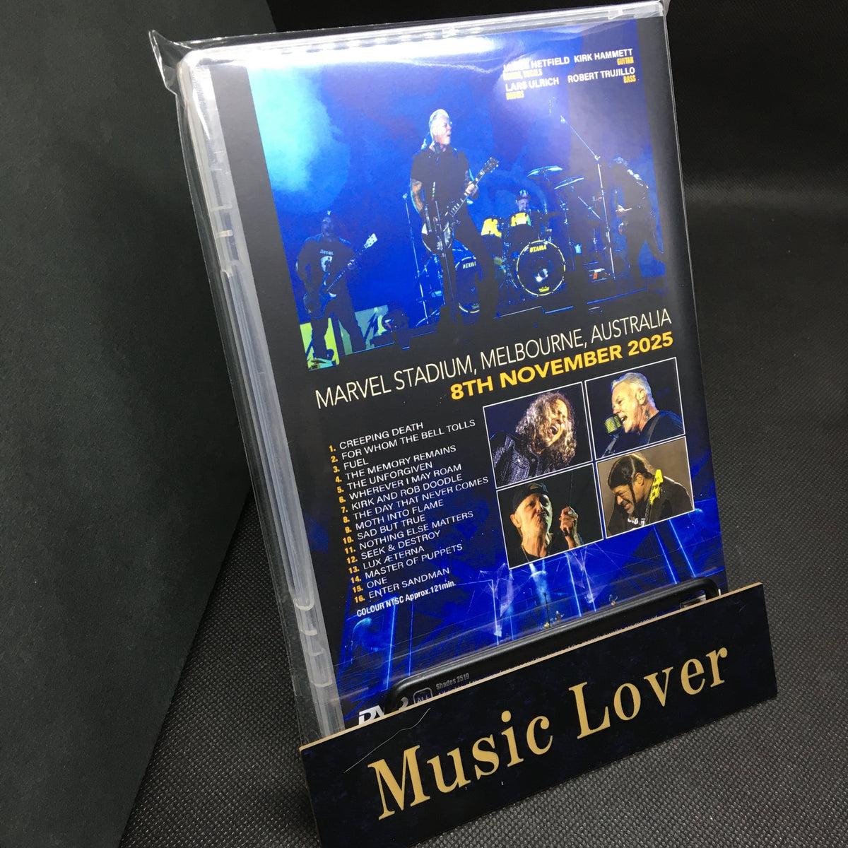 METALLICA / MELBOURNE 2025 MULTICAM & SOUNDBOARD (1DVDR)