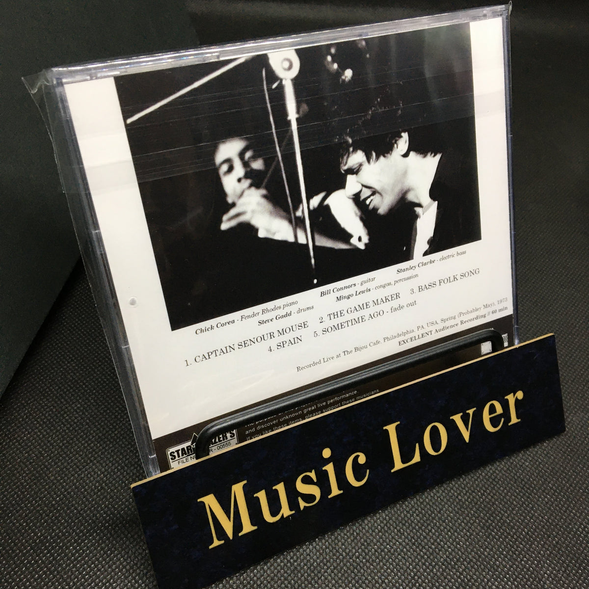 RETURN TO FOREVER FEATURING STEVE GADD / LIVE AT BIJOU CAFE 1973 2025 UPGRADE VERSION (1CDR)