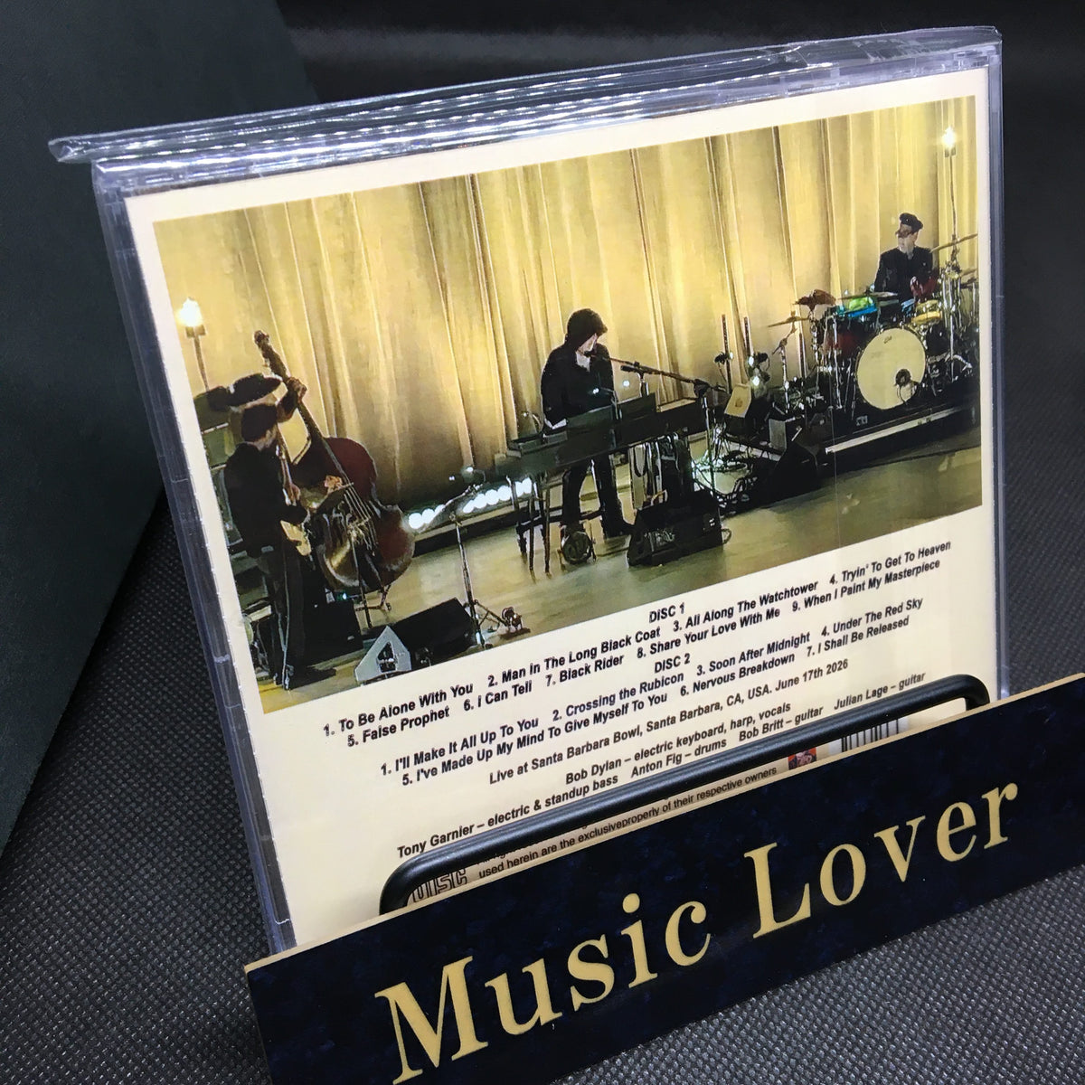 BOB DYLAN WITH JULIAN LAGE / SANTA BARBARA 2026 (2CDR)