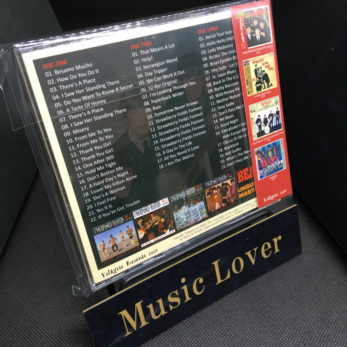 THE BEATLES / UNSURPASSED MASTERS VOL.1 (3CD)
