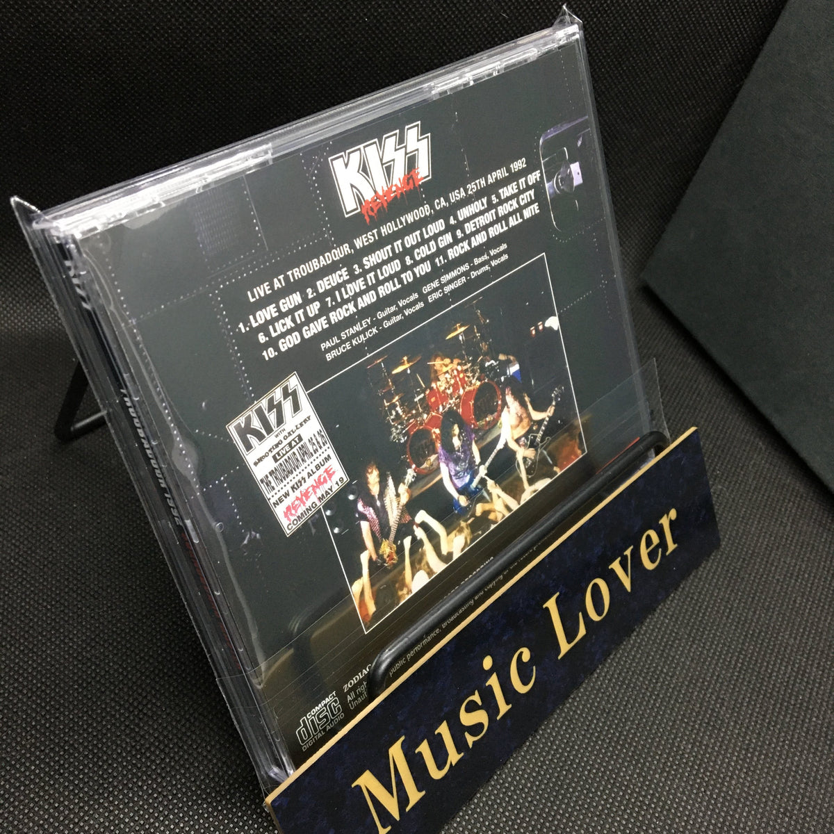 KISS / TROUBADOUR 1992 SOUNDBOARD MASTER (1CD)