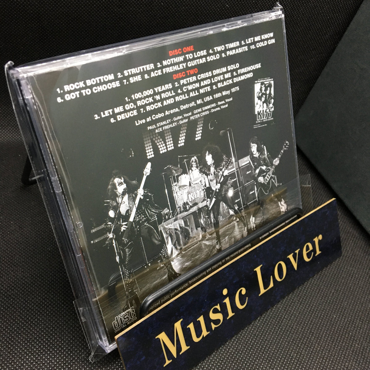 KISS / DEFINITIVE DETROIT 1975 SOUNDBOARD (2CD)
