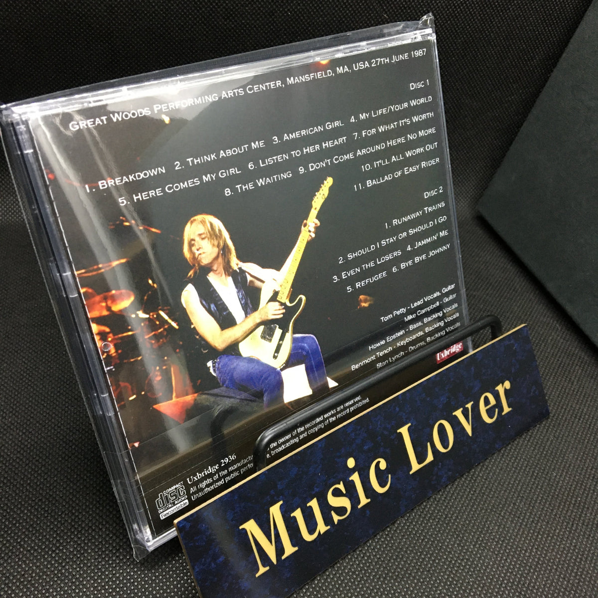 TOM PETTY & THE HEARTBREAKERS / MANSFIELD 1987 SOUNDBOARD (2CDR)