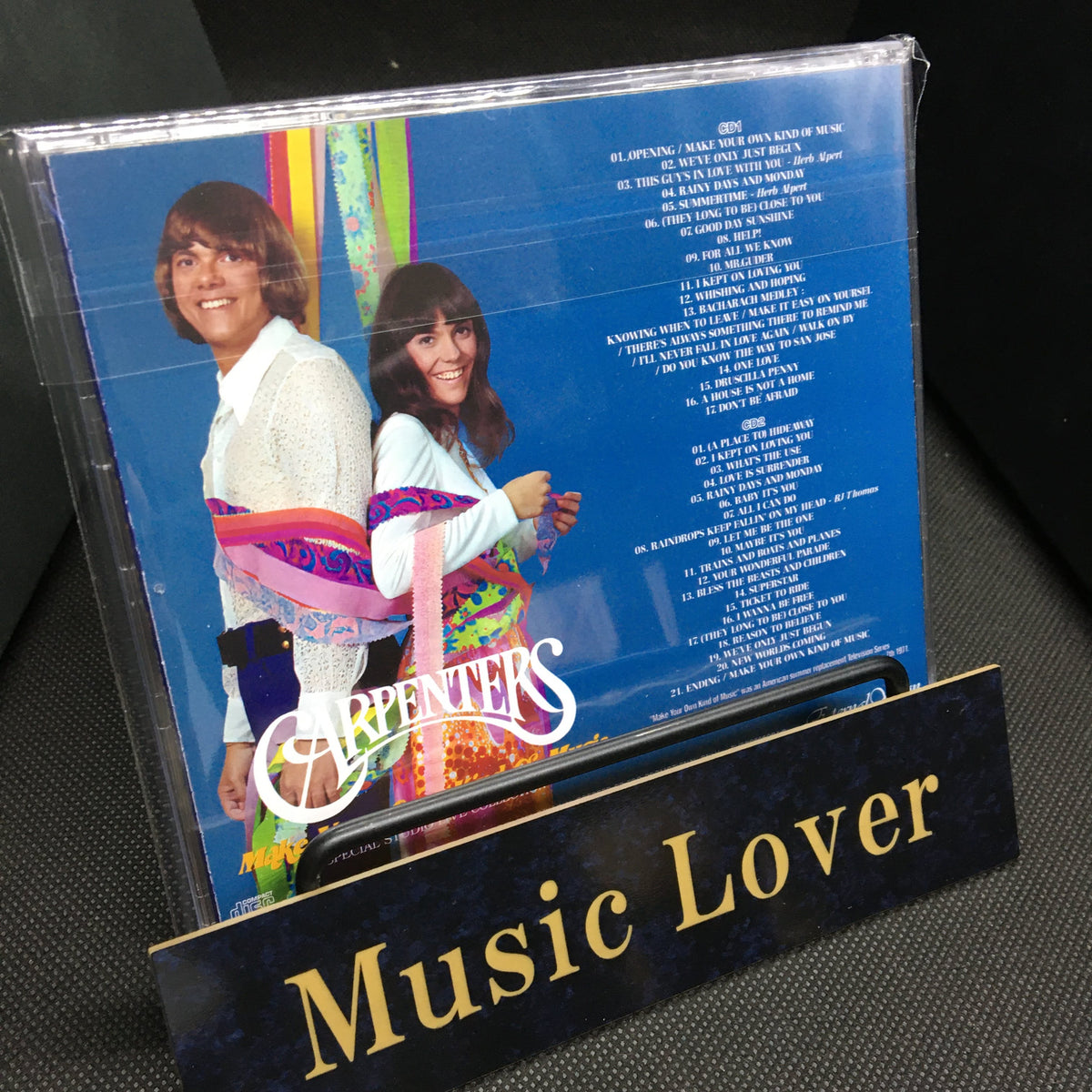 CARPENTERS / MAKE YOUR OWN KIND OF MUSIC SPECIAL STUDIO LIVE COLLECTION (2CD)
