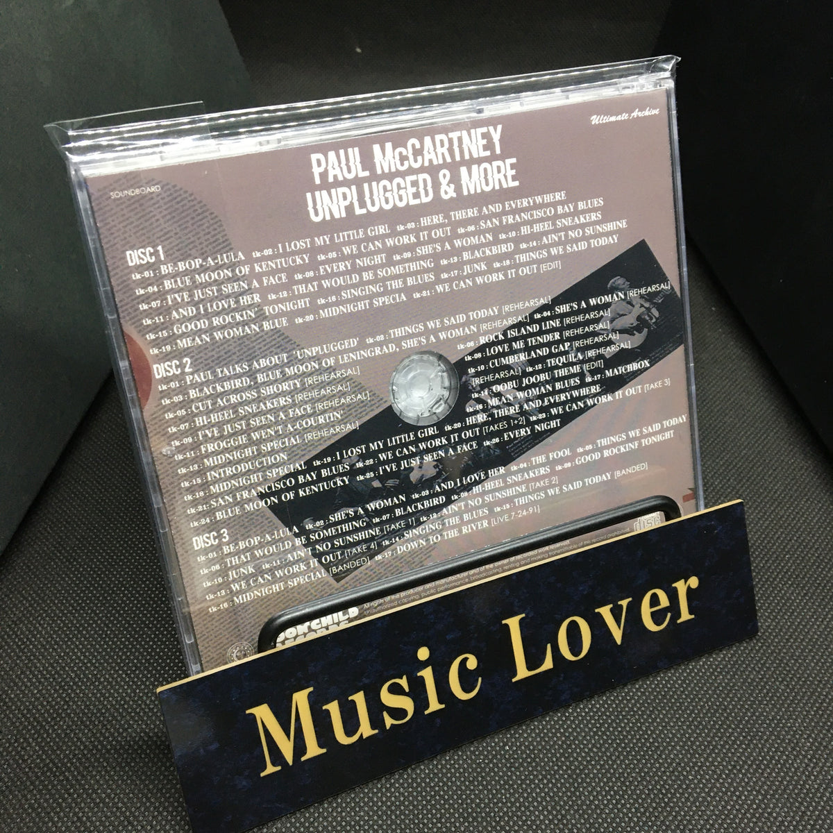 Paul McCartney / Unplugged & More (3CD) Moonchild