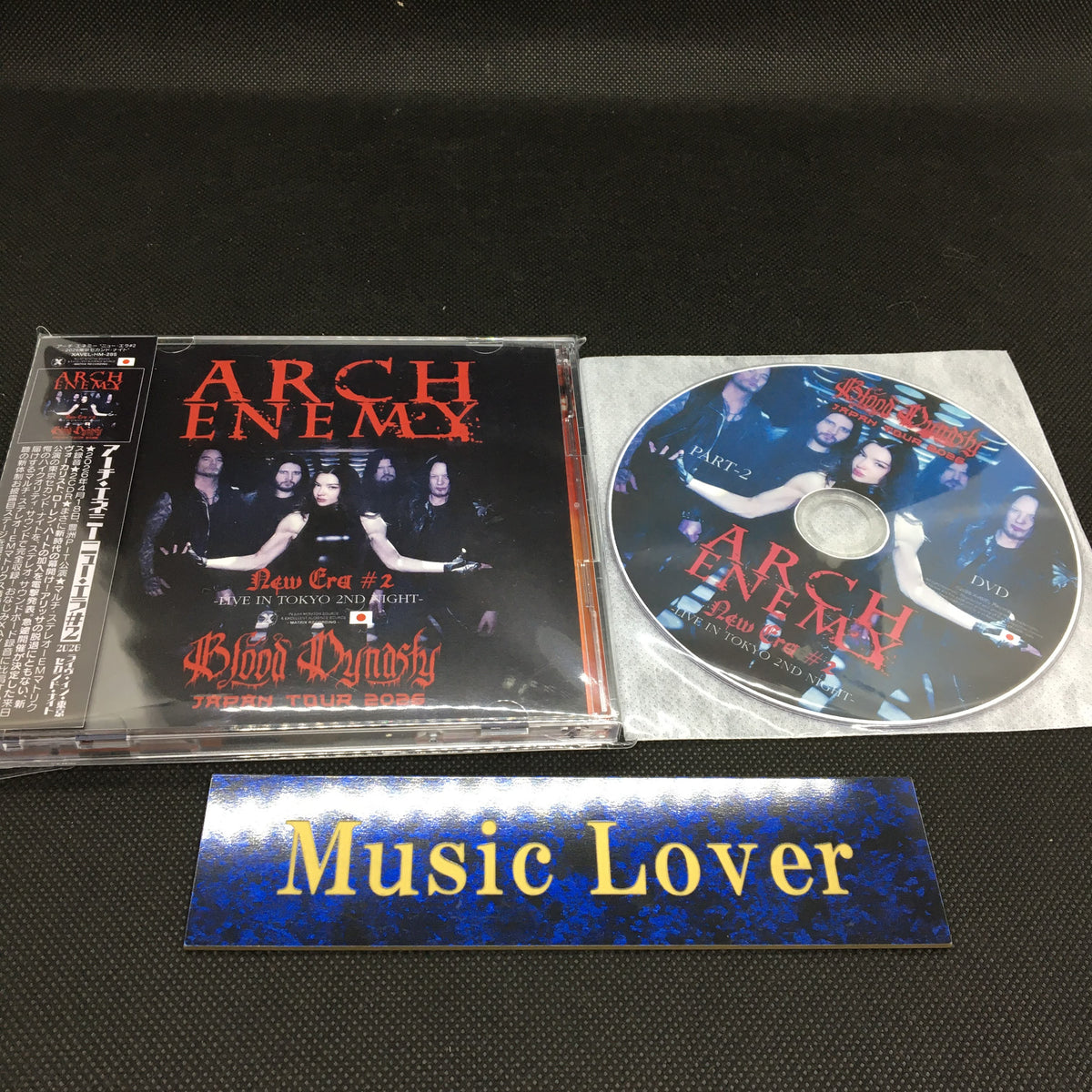 ARCH ENEMY / NEW ERA #2 TOKYO 2ND NIGHT 2026 Limited Set (2CDR+1DVDR)
