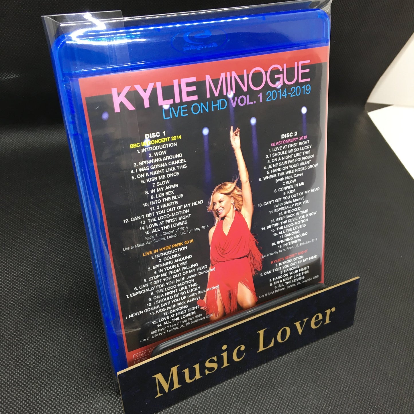 KYLIE MINOGUE / LIVE ON HD VOL.1 2014-2019 PRO shot (2BDR)