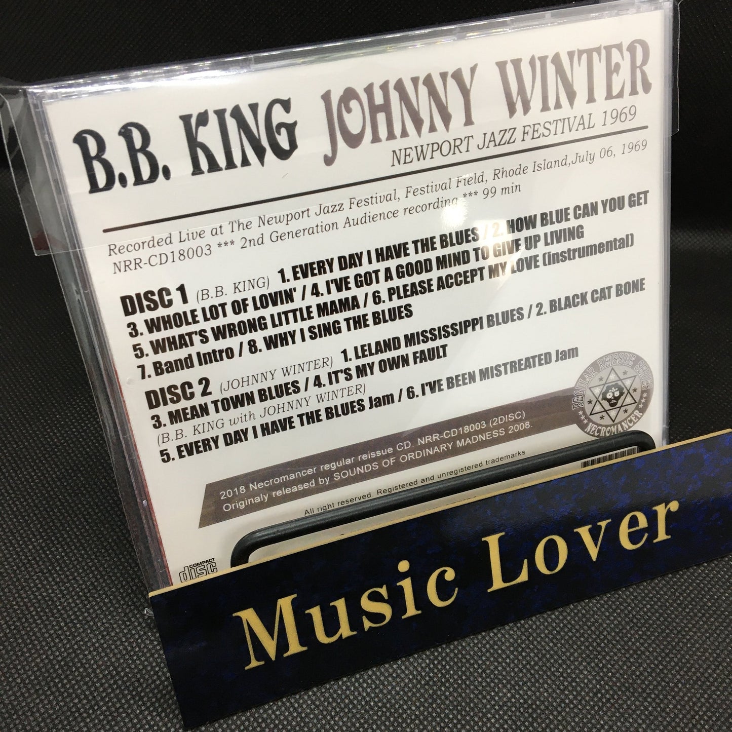 B.B. KING / JOHNNY WINTER / NEWPORT JAZZ FESTIVAL 1969 (2CDR)
