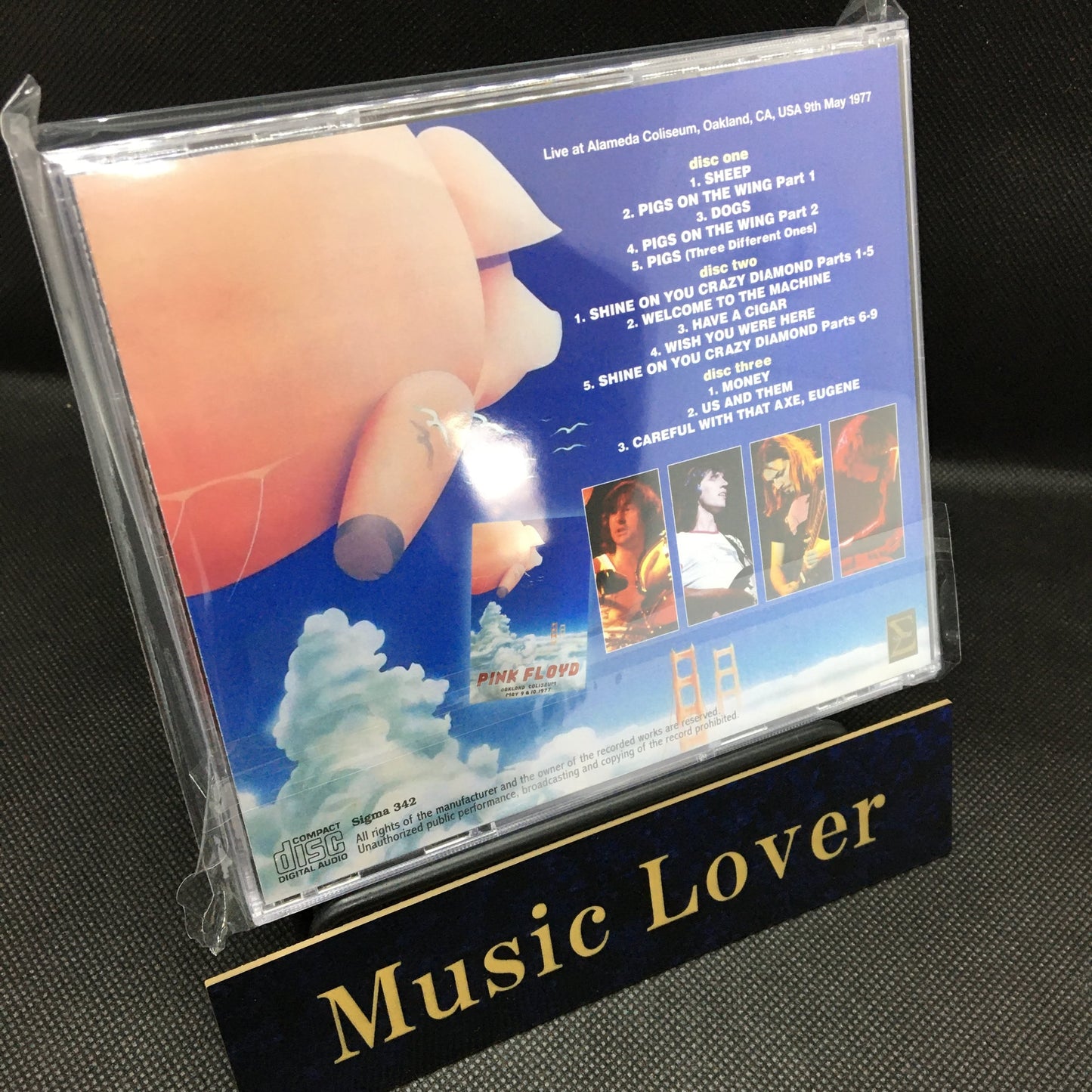PINK FLOYD / MR. PIG: OAKLAND 1977 1ST NIGHT (3CD)