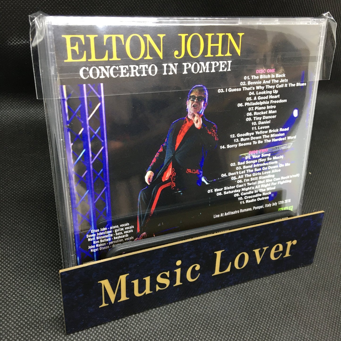 ELTON JOHN / CONCERTO IN POMPEI Soundboard (2CDR)