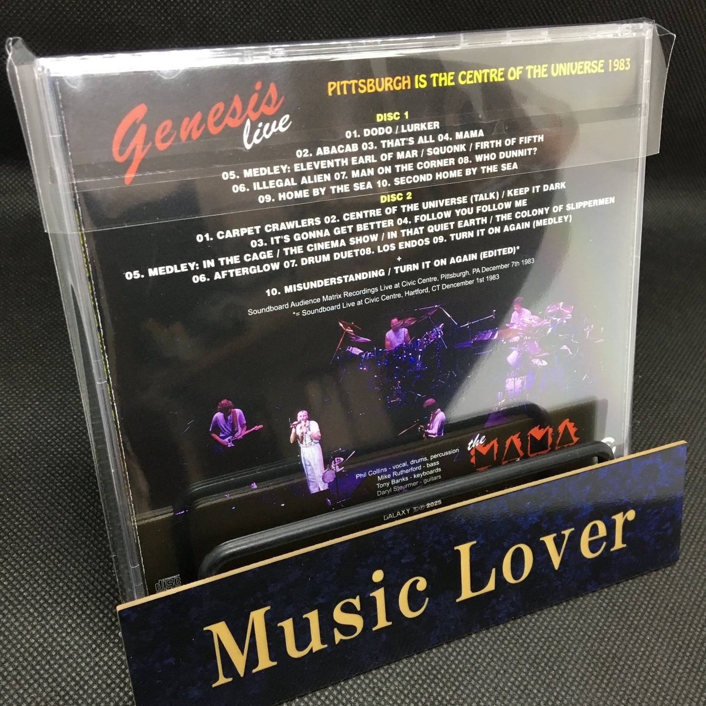 GENESIS / PITTSBURGH IS THE CENTRE OF THE UNIVERSE : MAMA TOUR 1983 (2CDR)