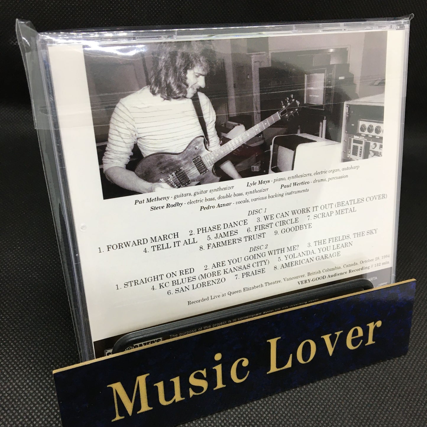 PAT METHENY GROUP / LIVE IN VANCOUVER 841028 (2CDR)
