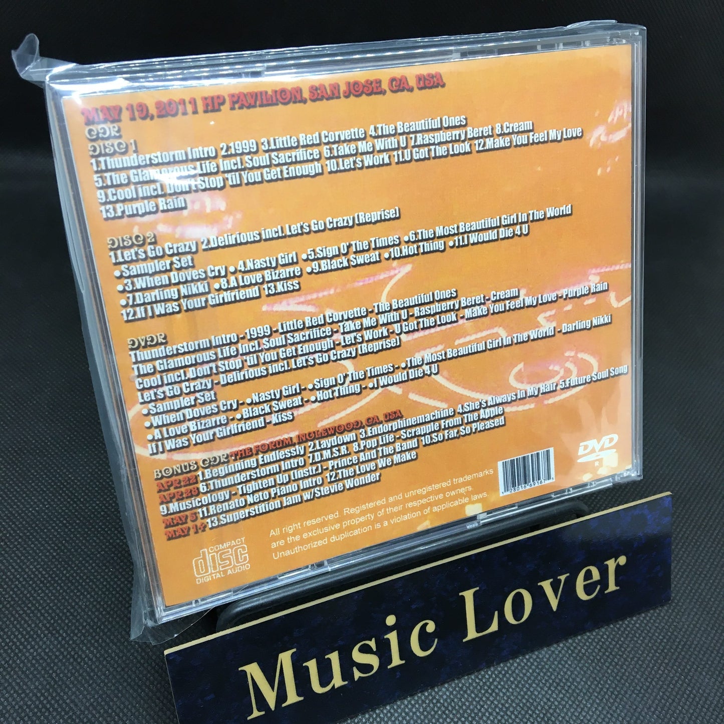 PRINCE / Welcome 2 San Jose Bizarre (3CDR+1DVDR)