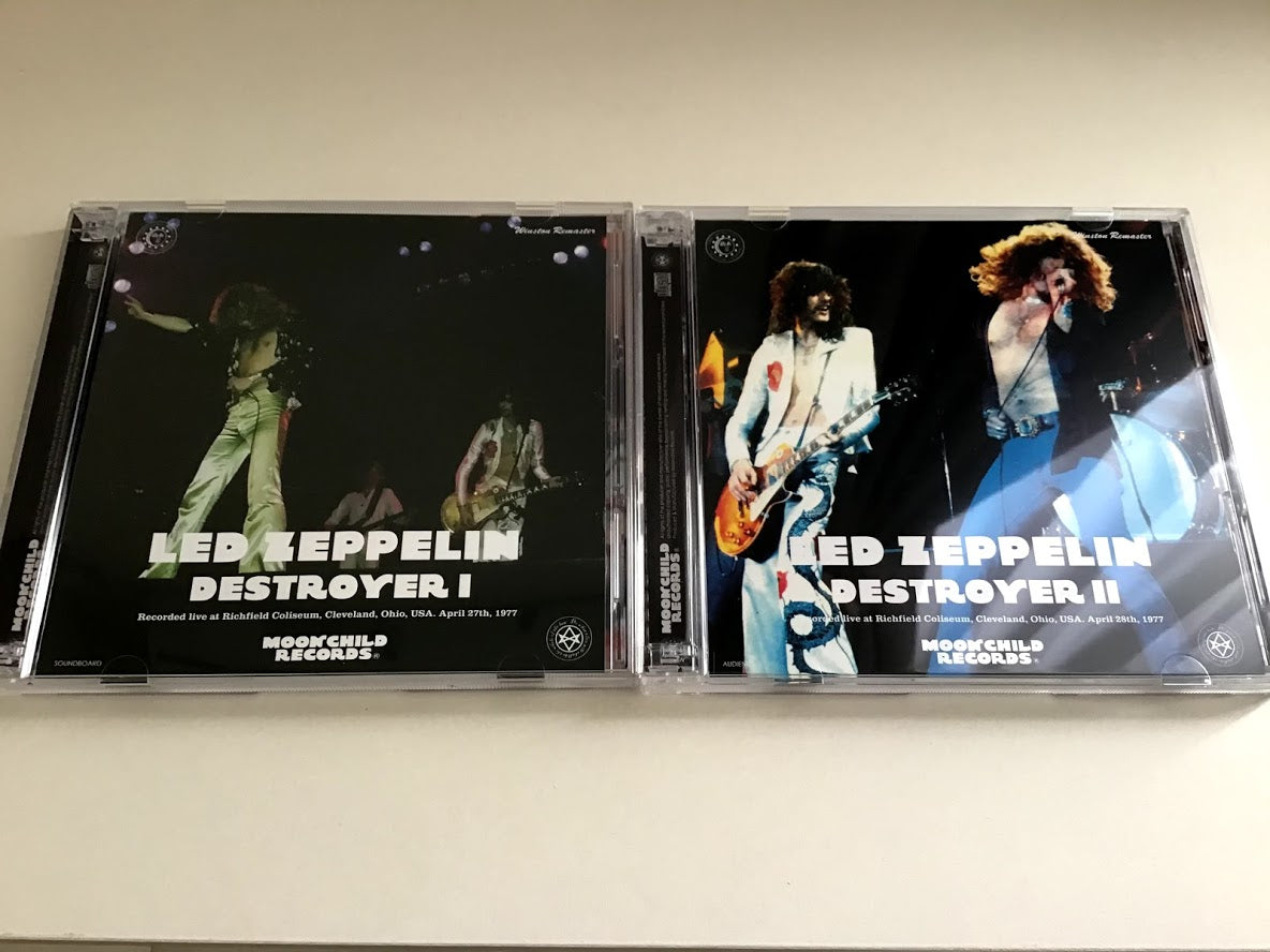Led Zeppelin / Destroyer 1 & 2 1977 Winston Remaster 2 Set (6CD) Moonchild