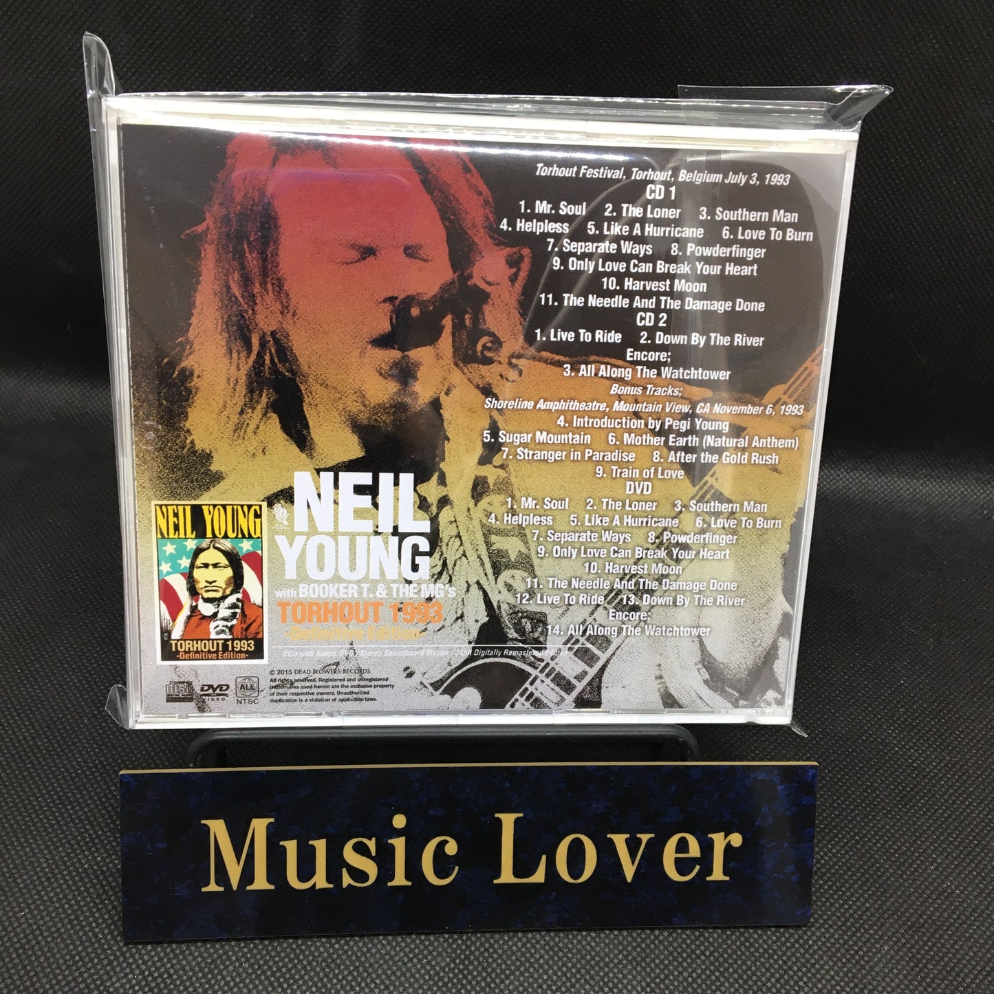 Neil Young with Booker T. & The MG's / Torhout 1993 Definitive Edition (2CDR+1DVDR)